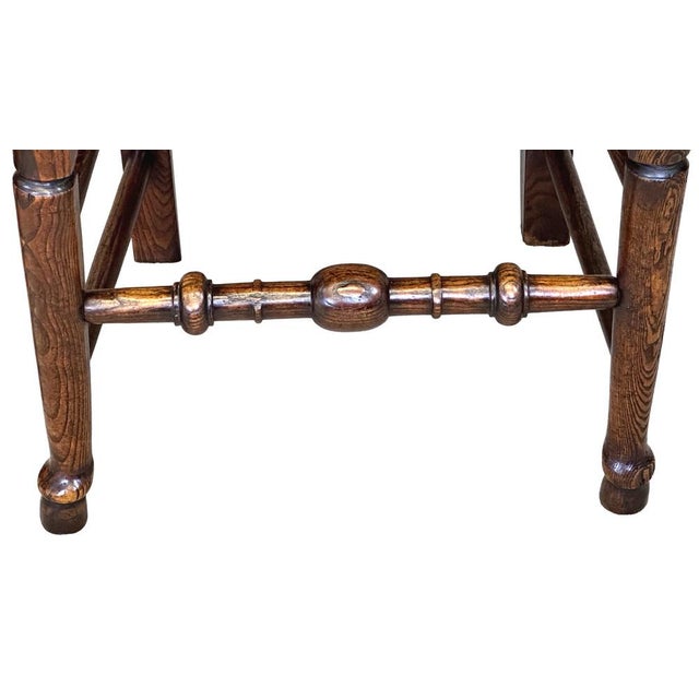 Georgian Farmhouse Kitchen Dining Chairs, 1820s, Set of 10 For Sale - Image 11 of 13