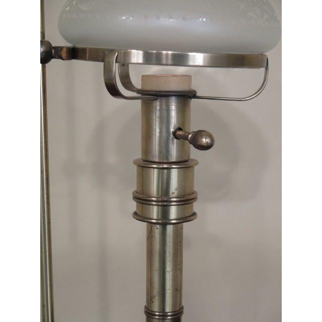 Frederick Cooper Brass Oil Lamp Style Table Lamp With Globe Chairish