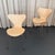 Fritz Hansen Set of Four Arne Jacobsen Maple Series 7 Chairs for Fritz Hansen Model 3107 For Sale - Image 4 of 10