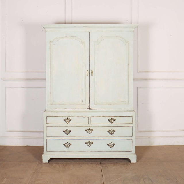 Welsh Painted Hanging Cupboard For Sale - Image 10 of 10