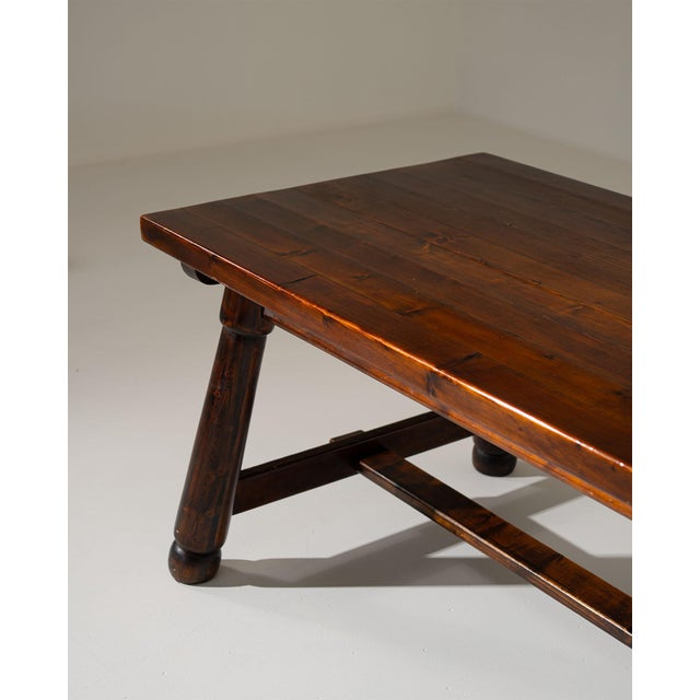 French Dining Table by Georges Robert, 1950s For Sale - Image 11 of 12