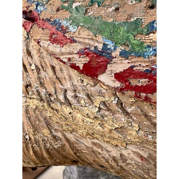 Wood Pair of 19th Century French Coqs De Carousel Sculptures For Sale - Image 7 of 12