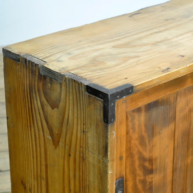 Japanese Tansu Chest of Drawers, 1900 For Sale - Image 10 of 16