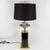 Maison Charles Black Enamel and Crystal Fruits Table Lamp , France Circa 1960 For Sale - Image 11 of 14