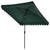 Elegant Valance 7.5 Ft Square Umbrella, Hunter Green With White Trim For Sale In Philadelphia - Image 6 of 8