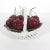 Mid 20th Century Vintage Italian Ceramic Basket With Cherries Centrepiece Small Table Decor Tablescape For Sale - Image 5 of 10