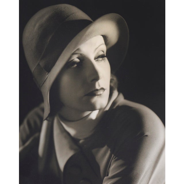 Greta Garbo - Black and White Photograph by Clarence Sinclair Bull, 1930 by Clarence Sinclair Bull For Sale - Image 4 of 9
