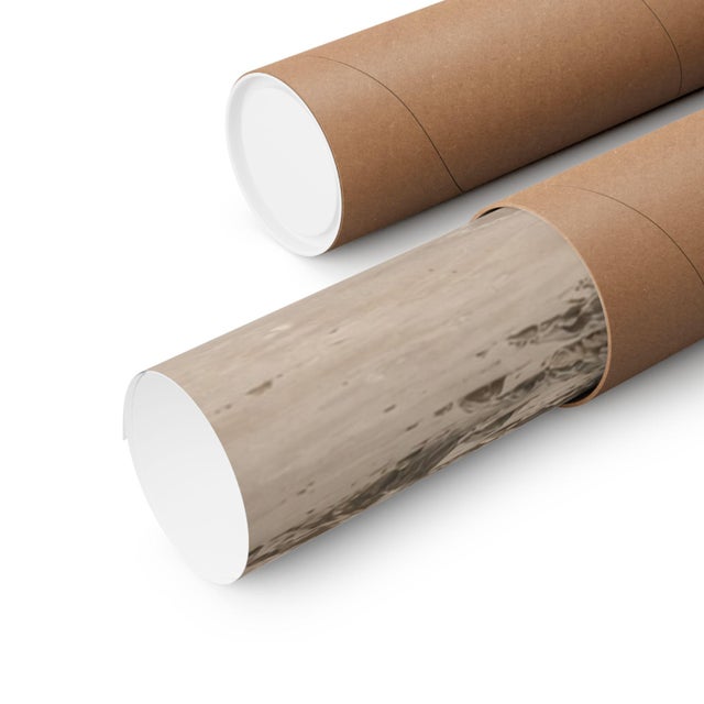 Rocky Coastal Shoreline, Minimalist Beach Wall Art Print, 24″ × 36″ For Sale - Image 9 of 9