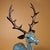 Blue Cloisonné Enamel Deer Figurine, 4kg, Blue Ground With Floral Motifs For Sale - Image 8 of 9