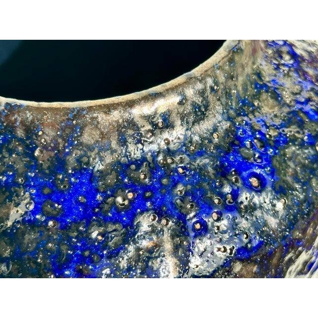 Fat Lava Ceramic Floor Vase by Franz Karl for Scheurich, Germany, 1960s For Sale - Image 10 of 16