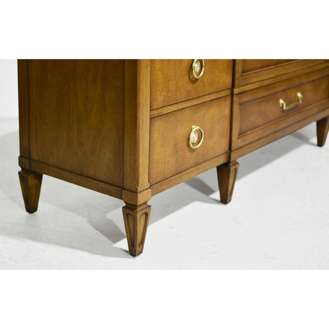 Mid Century Transitional Dresser or Sideboard by Henredon Furniture For Sale - Image 12 of 14