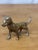 Vintage Brass Dog For Sale - Image 4 of 6