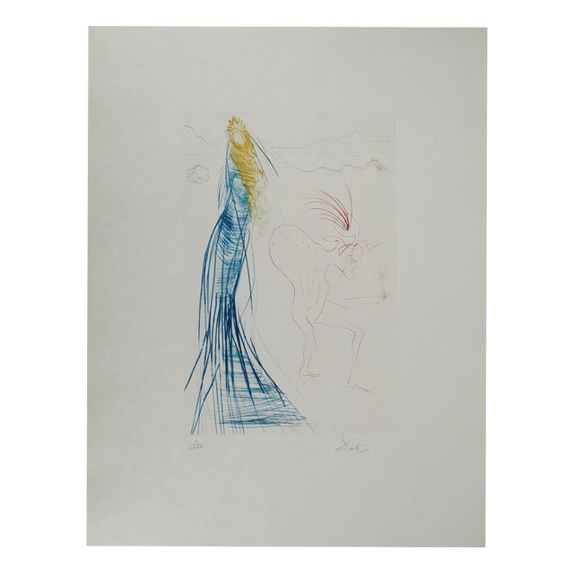 Salvador Dali, Frocin, the bad dwarf, Engraving For Sale