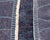 Deep Navy Abstract Lattice Hand-Knotted Wool Rug | 9'2" X 6'2" | One of a Kind For Sale - Image 4 of 6