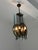 Six-Light Chandelier in Brass and Nile Green Murano Glass, 1960s For Sale - Image 6 of 14