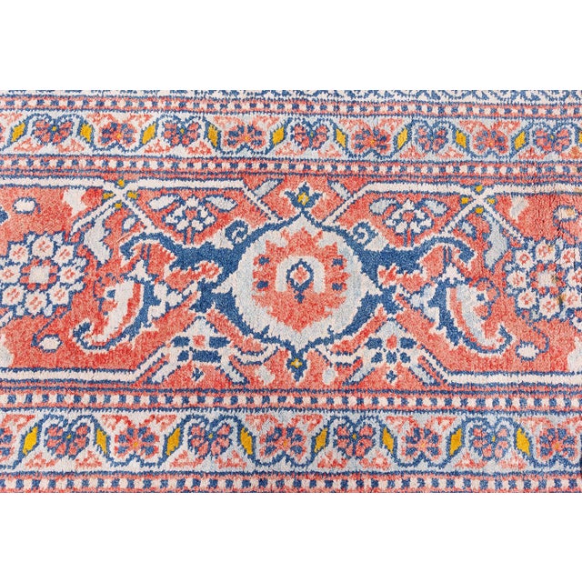 Early 20th Century Antique Indian Agra Rug For Sale - Image 5 of 10