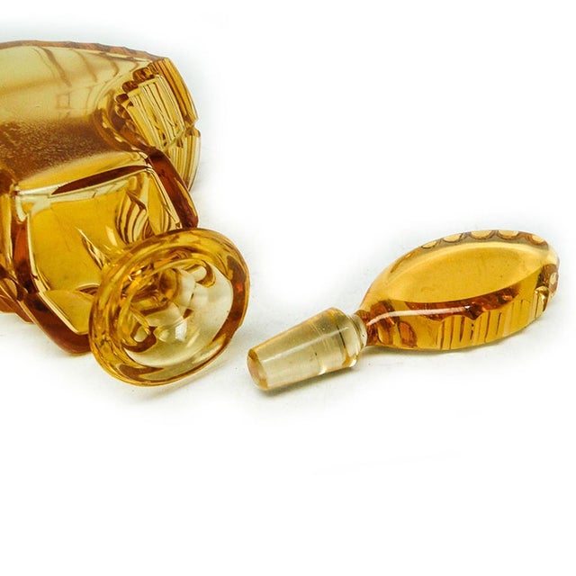 Art Deco Uranium Carafe from Josephinehutte, Poland, 1930s For Sale - Image 16 of 18