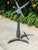 Antique Industrial Cast Iron Adjustable Pedestal Base Drafting Artist Table For Sale - Image 4 of 15