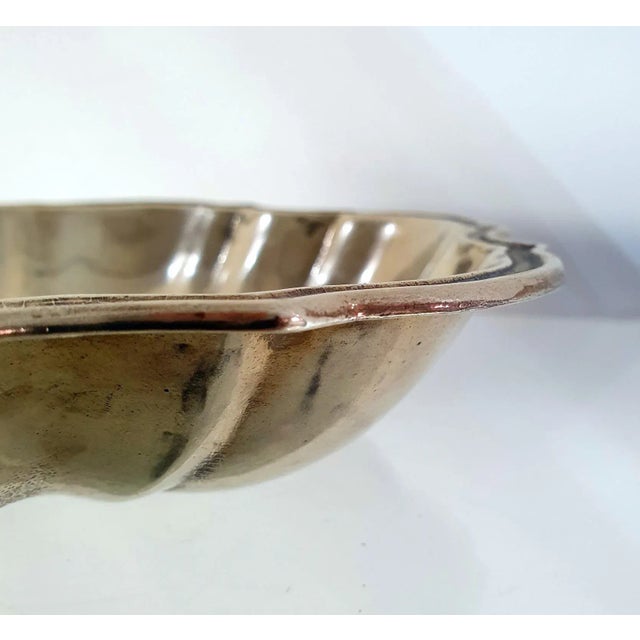 Vintage Handmade Bronze Bowl, Italy, 1970s For Sale - Image 4 of 7