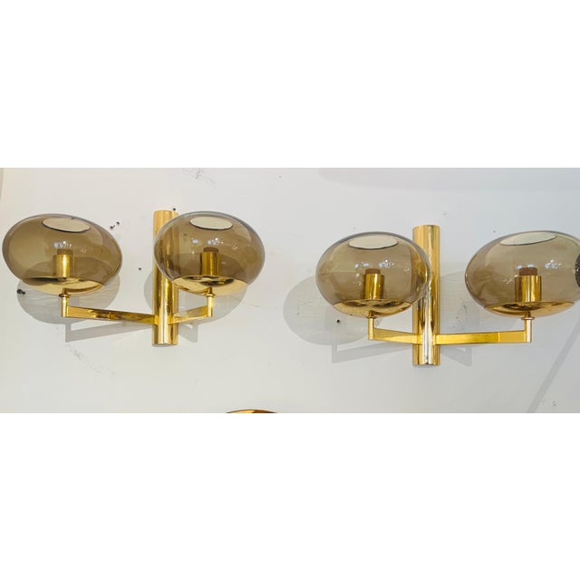 1960s 1960s Italian Sciolari Wall Lamps Mid Century - A Pair For Sale - Image 5 of 12