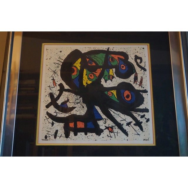 1970s Joan Miro Lithograph - Agora 1 For Sale - Image 10 of 14