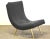 Gray Adrian Pearsall Style Scoop Lounge Chair For Sale - Image 8 of 8