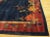Textile 1920s Blue Field Floral Antique Chinese Art Deco Carpet 9' X 11'8" Knotted Wool Rug For Sale - Image 7 of 12