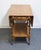 Ethan Allen Heirloom Nutmeg Maple Colonial Early American 41" Accent Drop Leaf Server / Tea Cart 10-6085 For Sale In Kansas City - Image 6 of 15