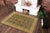 Crafted by skilled artisans using time-honored weaving traditions, this antique low pile handmade wool rug embodies the...