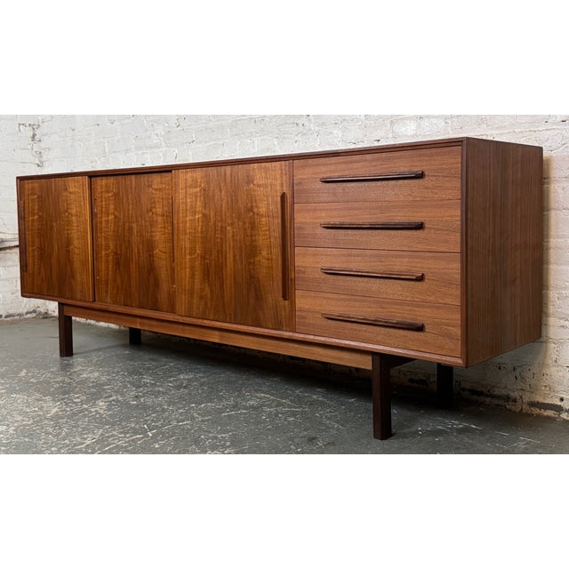 Mid-Century Modern Mid-Century Modern Danish Teak Server For Sale - Image 3 of 13