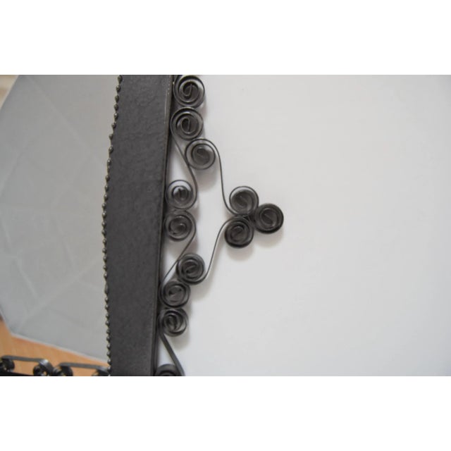 Metal Mid-Century Wall Mirror, 1960s For Sale - Image 7 of 13