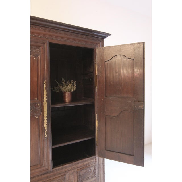19th Century French Provincial Breton Folk-Art Armoire For Sale - Image 5 of 18