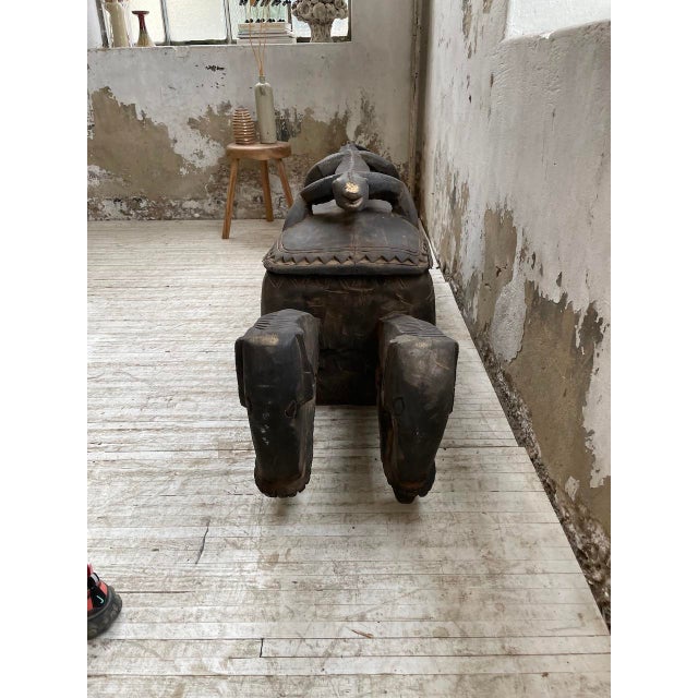 Berber Wooden Chest, 1970s For Sale - Image 12 of 18