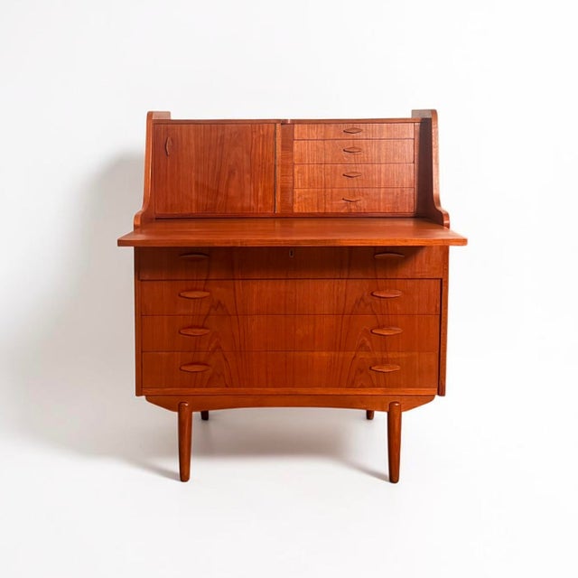 Danish Secretary in Teak from Storgaard Nielsen, 1960s For Sale - Image 16 of 16