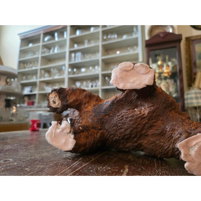 Cast Iron Bear With Rusty Finish For Sale - Image 9 of 13
