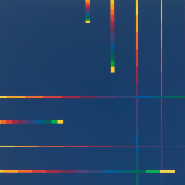 Paolo Minoli, Poema\. Aspettami ogni sera, Acrylic on Canvas, 1988 For Sale - Image 4 of 10