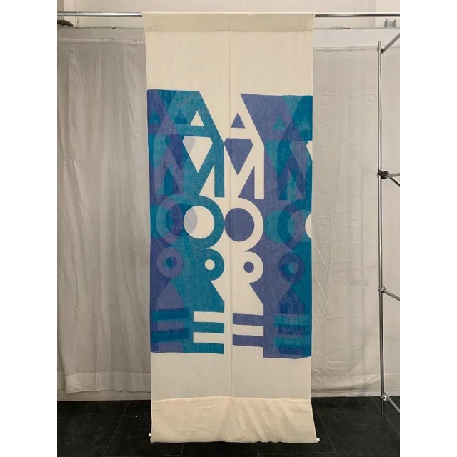 Love Curtain or Graphic by Tovaglia Pino, 1968 For Sale - Image 3 of 12