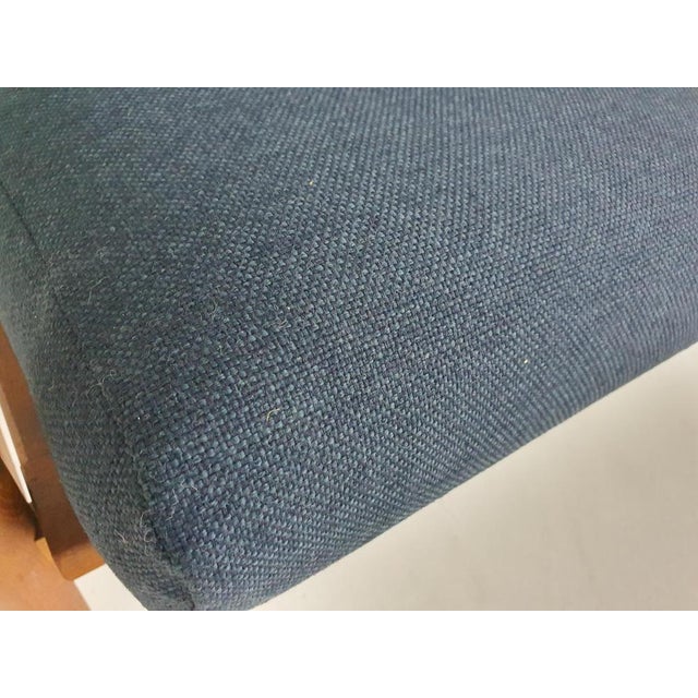 Blue Set of Scandinavian Modern Lounge Chairs, Denmark, 1960s For Sale - Image 8 of 10