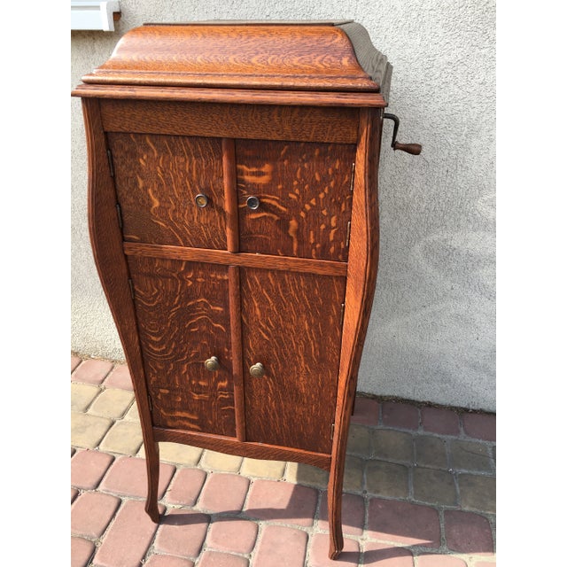 Gramophone in a Cabinet from Jupiter Mark Bevete, 1920s For Sale - Image 15 of 18