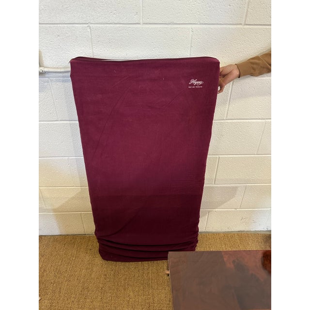 1970s Milo Baughman for Thayer Coggin Walnut Extension Dining Table With Rare Brushed Metal Pedestal Base For Sale - Image 11 of 15