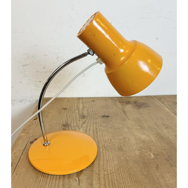 Orange Table Lamp by Josef Hurka for Napako, 1970s For Sale - Image 10 of 18