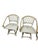 Mid 20th Century Ficks Reed Cream Rattan and Faux Bamboo Dining Set For Sale - Image 12 of 15