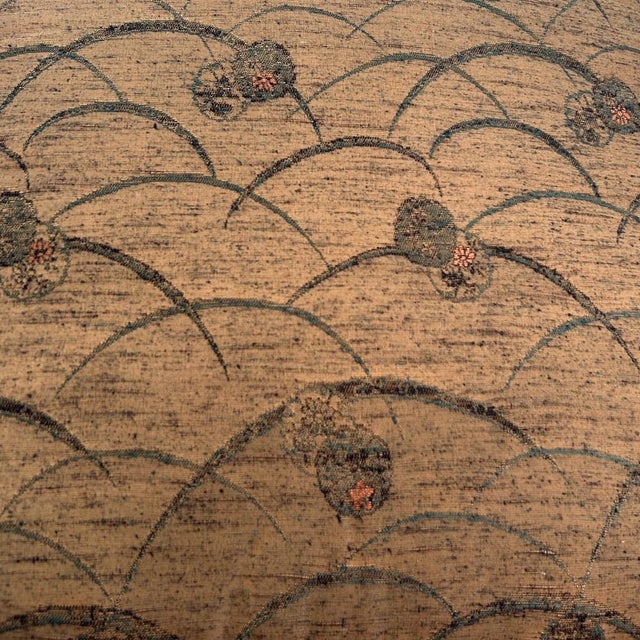 Mid-Century Modern Vintage Japanese Zabuton Floor Cushions, 1980s, Set of 5 For Sale - Image 3 of 18