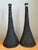 Vintage Textured Resin Table Lamps - Pair For Sale - Image 9 of 12