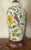 Antique English Victorian Decalcomania Reverse Painted Glass Vase Decorated With Birds, Butterflies, Flowers and a Deer Mounted as a Table Lamp For Sale - Image 9 of 12