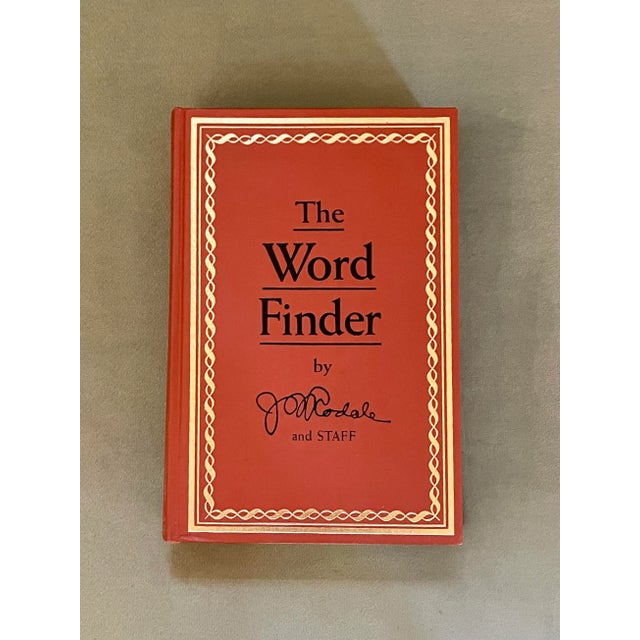 Art Deco Vintage Vocabulary Book Set- The Word Finder & the Synonym Finder For Sale - Image 3 of 10