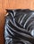Black Vintage Signed Zebra Chair Framed Artwork in Oversized Black Carved Frame For Sale - Image 8 of 9
