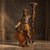 17th-C. Italian Neo-Classical Carved Fruitwood Statute / Santos Pedestal For Sale - Image 10 of 10