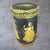 Indian Vintage Indian Hand Painted Wooden Box Krishna Gopi Folk Art Lidded Canister Jar⁠ For Sale - Image 3 of 10