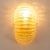 Vintage Italian Wall Light in Amber Murano Glass with Brass Structure, 1990s For Sale - Image 4 of 13